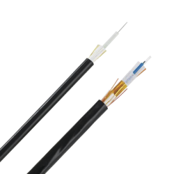 Cable de Fibra Óptica de 12 Hilos, Multimodo OM3 50/125 Optimizada, Interior/Exterior, Loose Tube 250um, No Conductiva (Dieléc