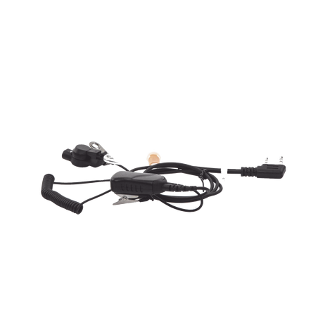 MICRÓFONO DE SOLAPA CON AUDÍFONO DISCRETO P/ KENWOOD Serie G/ 3230/ 2102G/ 2202L/ 2212L/ 2170/ 2360/ 2302/ 2312/ 2000/ 2402/ N