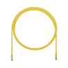 Cable de Parcheo UTP, Cat6A, 24 AWG, CM, Color Amarillo, 3.05 Metros (10 Pies)