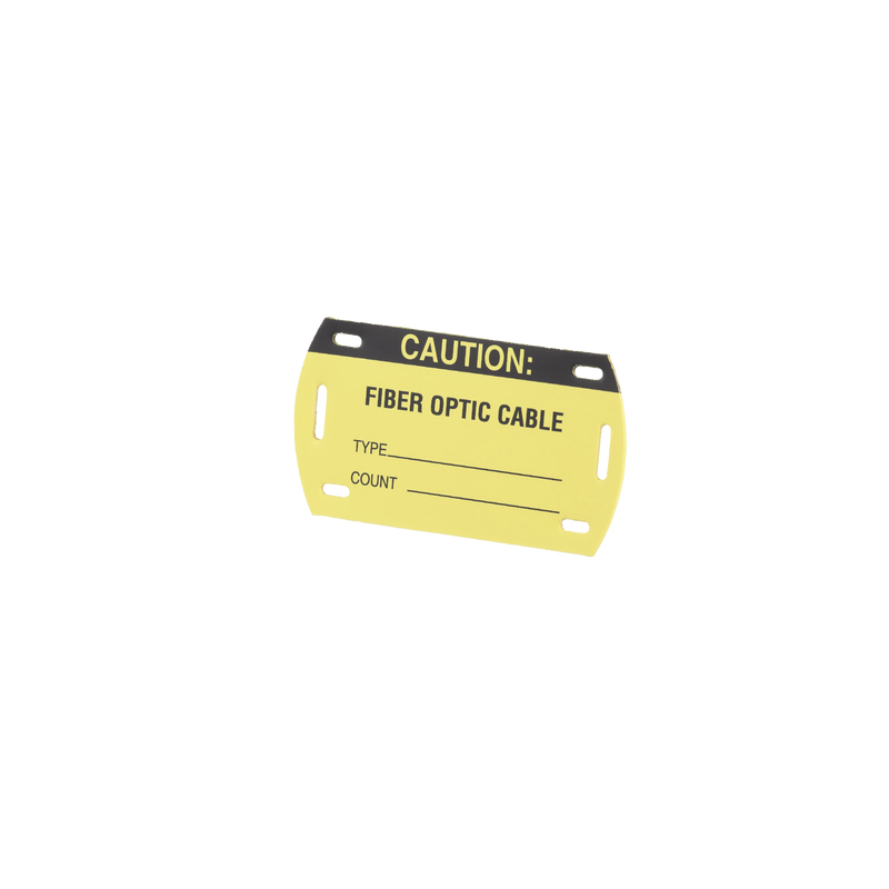 Kit de 5 Etiquetas Autolaminadas para Fibra Óptica, Para Uso Interior/Exterior, Dimensiones de 90.42 x 52.32 mm (3.56 x 2.06 pu