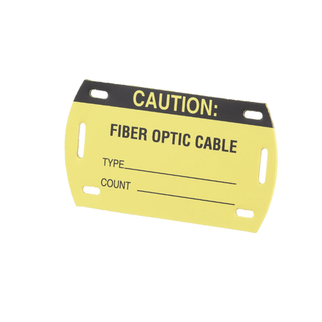 Kit de 5 Etiquetas Autolaminadas para Fibra Óptica, Para Uso Interior/Exterior, Dimensiones de 90.42 x 52.32 mm (3.56 x 2.06 pu