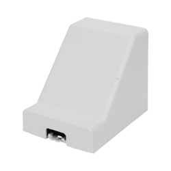 Derivación techo a canaleta color blanco de PVC auto extinguible, compatible con canaletas: PT48, TMK1735, TMK1735SD, TMK1020, 