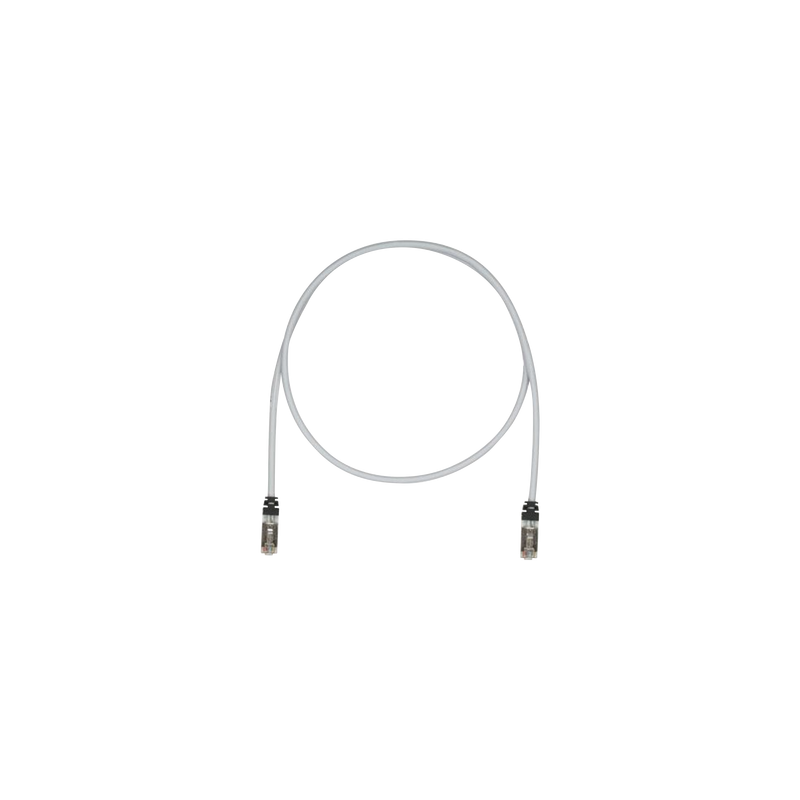 Patch Cord Cat6A, Blindado S/FTP, CM/LS0H, 2.13 Metros (7 Pies), Color Gris