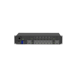 PDU Monitoreable y Switchable (MS) para Distribución de Energía, Enchufe de Entrada NEMA L6-30P, Con 12 Salidas C13 y 4 Salida