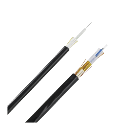 Cable de Fibra Óptica de 48 Hilos, Multimodo OM3 50/125 Optimizada, Interior/Exterior, Loose Tube 250um, No Conductiva (Dieléc