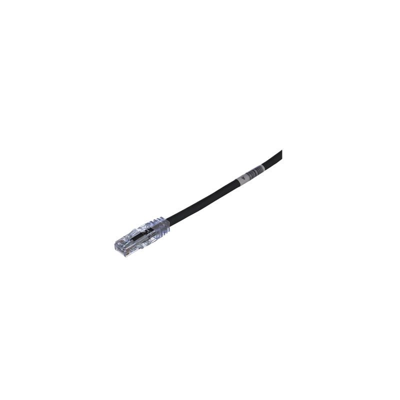 Cable de Parcheo TX6, UTP Cat6, 24 AWG, CM, Color Negro, 3.05 Metros (10 Pies)