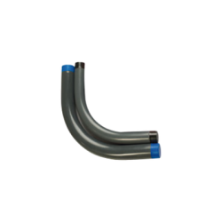 Codo Conduit Rígido de Aluminio de 3/4” (19 mm)/ Recubierto de PVC / Interior de Uretano.