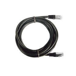 Cable de Parcheo FTP Cat6 - 2.0 Metros (6.56 Pies) - Negro