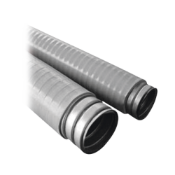 Tubo Flexible tipo Liquidtight de 2" (50 mm). Acero + Forro PVC. Rollo de 30 Metros.
