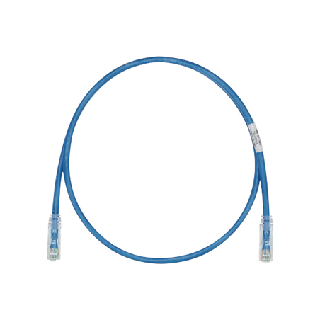 Cable de Parcheo TX6, UTP Cat6, 24 AWG, CM, Color Azul, 9.14 Metros (30 Pies)
