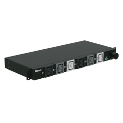 PDU Básico para Distribución de Energía, Plug de Entrada Trifásico CS8365C, Con 6 Contactos C19, Instalación Horizontal de 