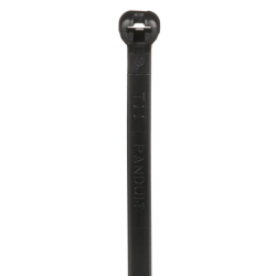 Cincho de Nylon 6.6 Dome-Top®, Con Lengüeta de Bloqueo de Acero Inoxidable, 203 mm largo x 4.7mm ancho, Color Negro, Exterior 