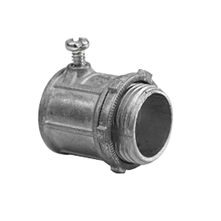 Conector de 2" para Tubo Pared Delgada con Tornillos Opresores.