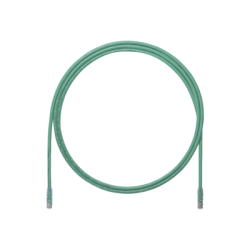 Cable de Parcheo UTP, Cat6A, 24 AWG, CM, Color Verde, 0.91 Metros (3 Pies)