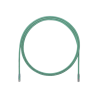 Cable de Parcheo UTP, Cat6A, 24 AWG, CM, Color Verde, 0.91 Metros (3 Pies)