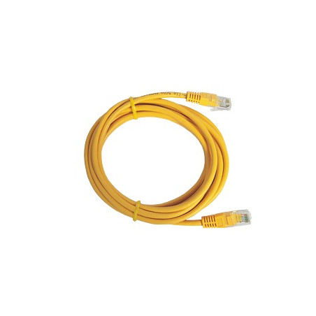 Cable de Parcheo UTP Cat6 - 7.0 Metros (22.97 Pies) - Amarillo