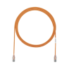 Cable de Parcheo TX6, UTP Cat6, Diámetro Reducido (28AWG), Color Naranja, 2.13 Metros (7 Pies)