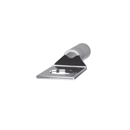 Zapatas de compresión LCA2-38-Q, para cal. 2 Awg, Barreno para tornillo prisionero de 3/8, 1 Pz