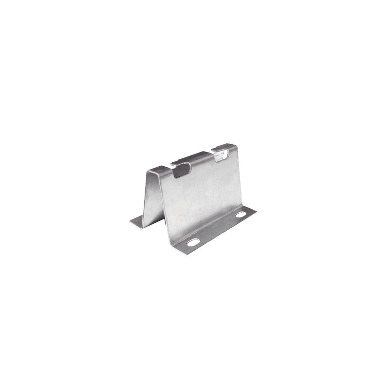 Soporte de piso falso directo, ideal para llegada a Rack, con acabado Electro Zinc