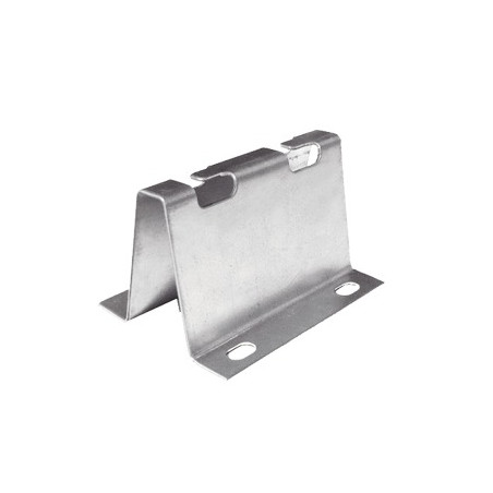 Soporte de piso falso directo, ideal para llegada a Rack, con acabado Electro Zinc