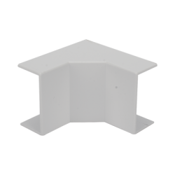 Esquinero interior color blanco de PVC auto extinguible, para canaleta TMK1735, TMK1735SD (5320-02001)