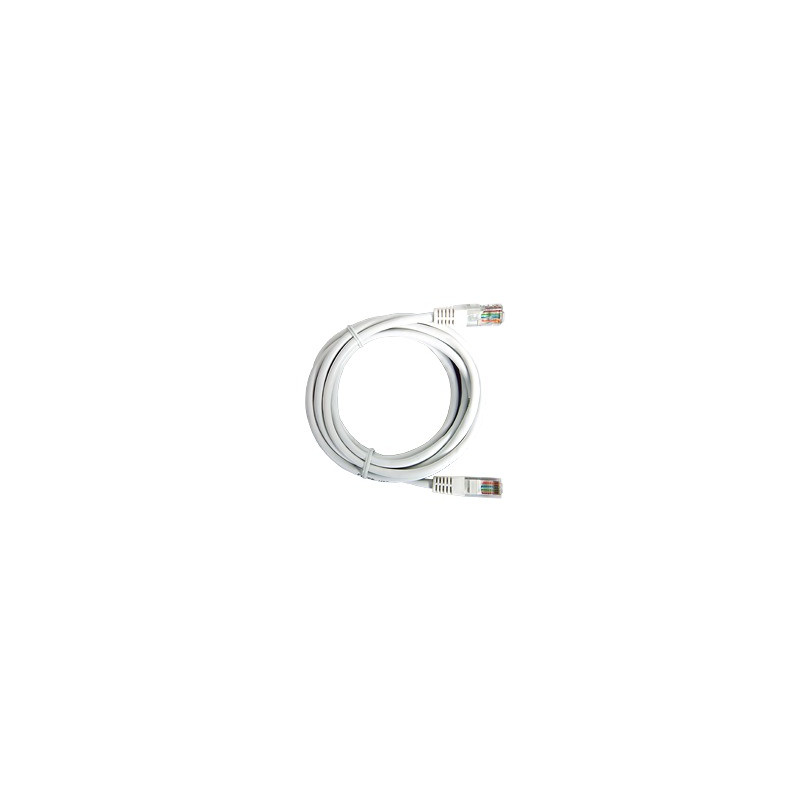 Cable de Parcheo UTP Cat5e - 3 Metros (9.84 Pies) - Blanco