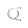 Cable de Parcheo UTP Cat5e - 3 Metros (9.84 Pies) - Blanco