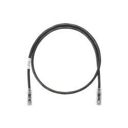 Cable de Parcheo UTP Categoría 6, con Plug Modular en Cada Extremo - 1 Metro (3.28 Pies) - Negro
