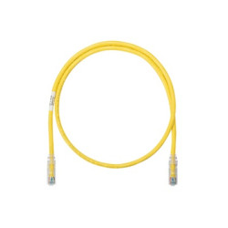 Cable de Parcheo UTP Categoría 6, con Plug Modular en Cada Extremo - 1.5 Metros (4.92 Pies) - Amarillo