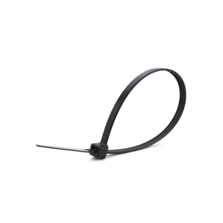 Corbata o Cincho de Nylon Color Negro, 4.8 x 360mm (100 piezas)