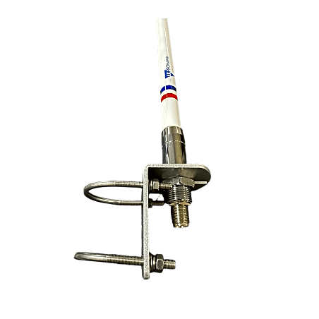 Antena VHF Marina de Alto Rendimiento / 4 dBi / 156-163 MHz / Altura 1100 mm / Color Blanco / Conector SO239