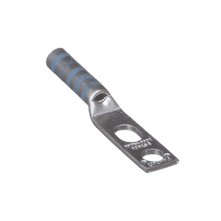 Zapata de compresión LCC6-14JAW-l para cal. 6 Awg, Doble barreno para tornillo prisionero de 1/4, 1 pz