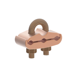 Conector Mecánico para 3 Cables para Calibre 2/0 AWG - 250 KCMIL a Tubería de 3/8" o Varilla 5/8" - 3/4".