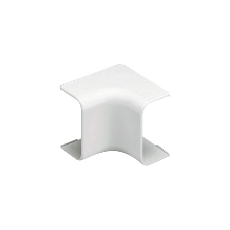 Esquinero interior, para uso con canaleta LD5, material ABS, Color Blanco Mate
