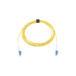 Jumper de Fibra Óptica Monomodo (OS2), XGLO, Riser, LC/UPC-LC/UPC Simplex, ONFR, Color Amarillo, 3 Metros (9.84 Pies)