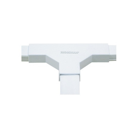 Sección en "T" color blanco de PVC auto extinguible, para canaletas TMK1020, TMK1020SD, TMK1020CD (5140-02001)