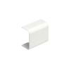 Unión recta, para uso con canaleta LD10, material ABS, Color Blanco Mate