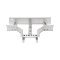 Derivación "T" Horizontal de Aluminio Perfil Z / Peralte 3 1/4" / Ancho 9"/ Radio 8" / Incluye Tornillería (CHTHEZ314R8X9AK)