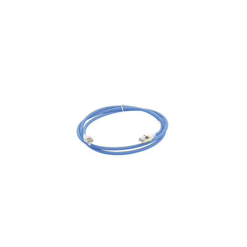 Patch Cord Z-MAX Cat6A UTP, CM, 1.52 Metros (5 Pies), Color Azul, Versión Bulk (Sin Empaque Individual)