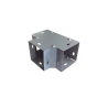 Derivación "T" horizontal 100 x 100 mm (3.94 x 3.94 pulg.), fabricado en lámina de acero al carbón