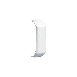 Unión recta de tapa, para uso con canaleta T45, Material PVC Rígido, Color Blanco Mate