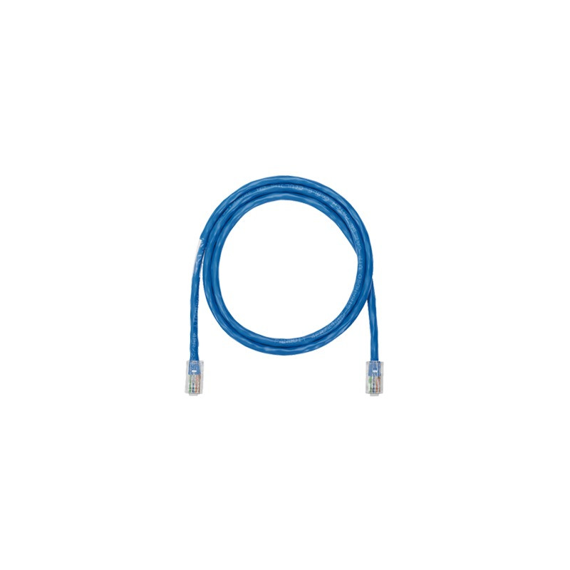Cable de Parcheo UTP Categoría 5e, con Plug Modular en Cada Extremo - 3 Metros (9.84 Pies) - Azul