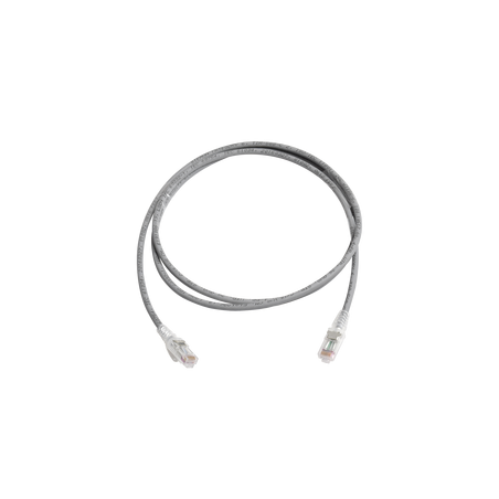Patch Cord MC6 Modular Cat6 UTP, CM/LS0H, 1.52 Metros (5 Pies), Color Gris