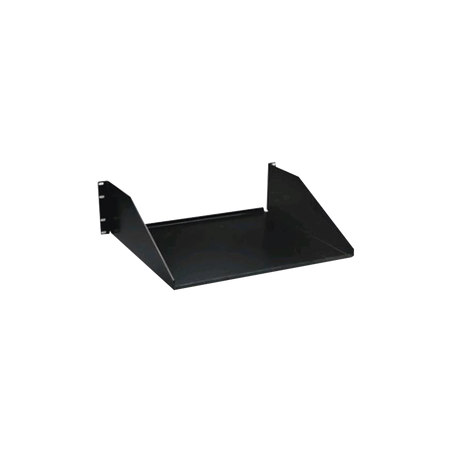 Charola Para Soportar Equipos en Racks, de 19in, Solida, 3UR, Color Negro