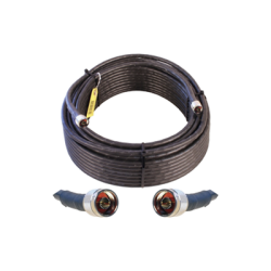 Jumper Coaxial con Cable Wilson-400 | Conector N Macho en los Extremos | 30.48 Metros (100 Pies) de Longitud
