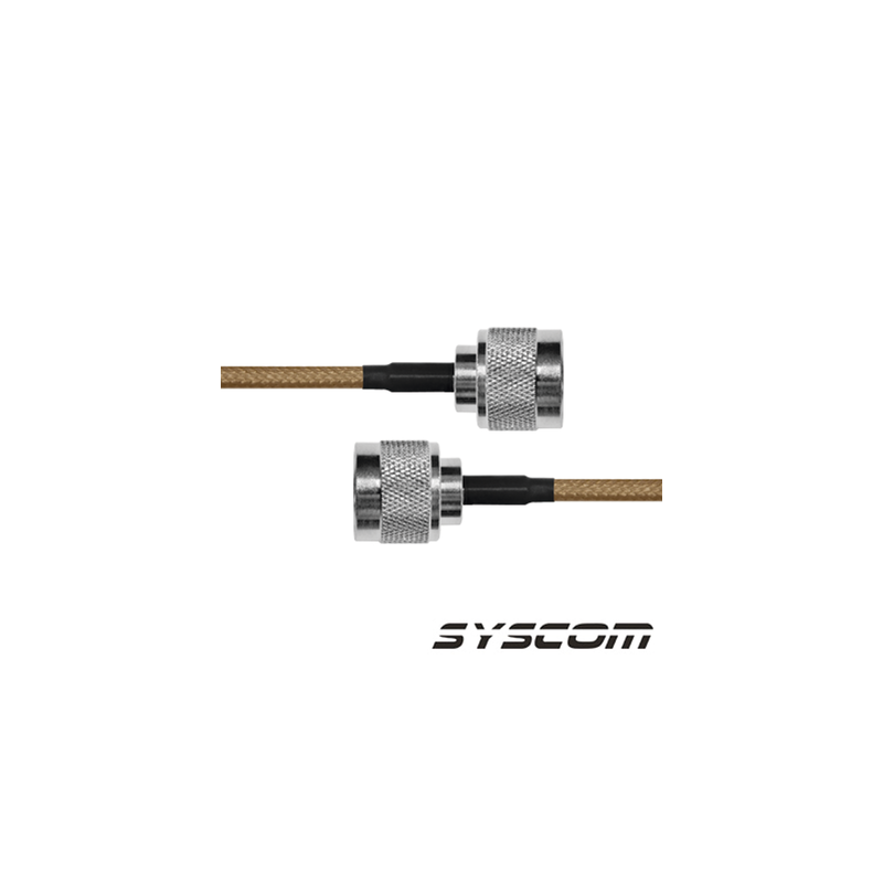 Jumper con Cable LP142 de 110 cm (43.31 pulgadas), con Conectores N Macho a N Macho.