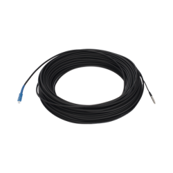 Rollo de Fibra Óptica Drop Redonda G657A2 Monomodo Simplex de 50 Metros (164 Pies) con Conectores SC/UPC-SC/UPC para Instalacio