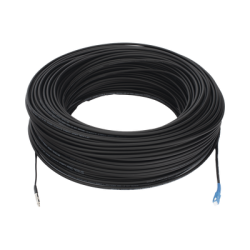 Rollo de Fibra Óptica Drop Redonda G657A2 Monomodo Simplex de 150 Metros (492.13 Pies) con Conectores SC/UPC-SC/UPC para Instal