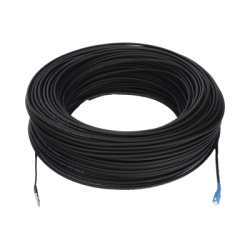 Rollo de Fibra Óptica Drop Redonda G657A2 Monomodo Simplex de 200 Metros (656.17 pies) con Conectores SC/UPC-SC/UPC para Instal