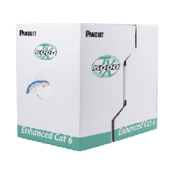 Bobina de Cable UTP 305 Metros (1000 Pies) de Cobre, TX6000? PanNet, Reelex, Verde, Categoría 6 Mejorado (23 AWG), PVC (CM), de